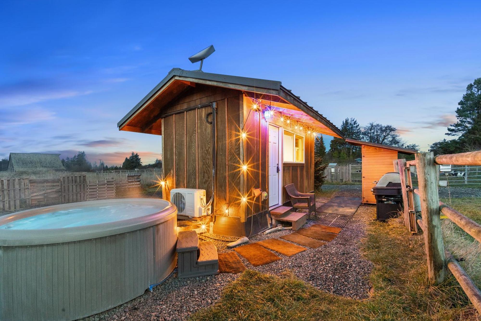 פורט אנג'לס Blue Moon Tiny House, Sauna,Ht מראה חיצוני תמונה